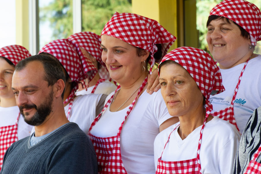 Predrag Stosic und die Arbeiterinnen