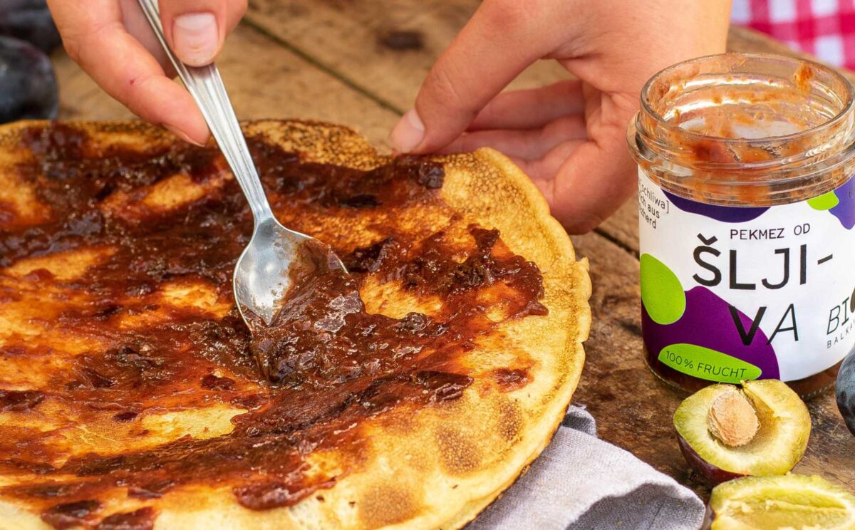 Palatschinken mit Pekmez od Šljiva