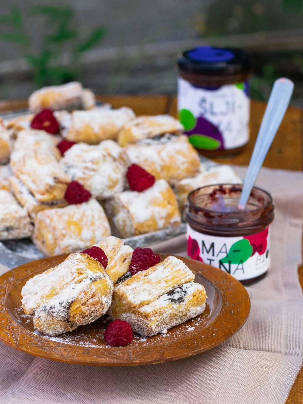 Salčići fertig mit Malina