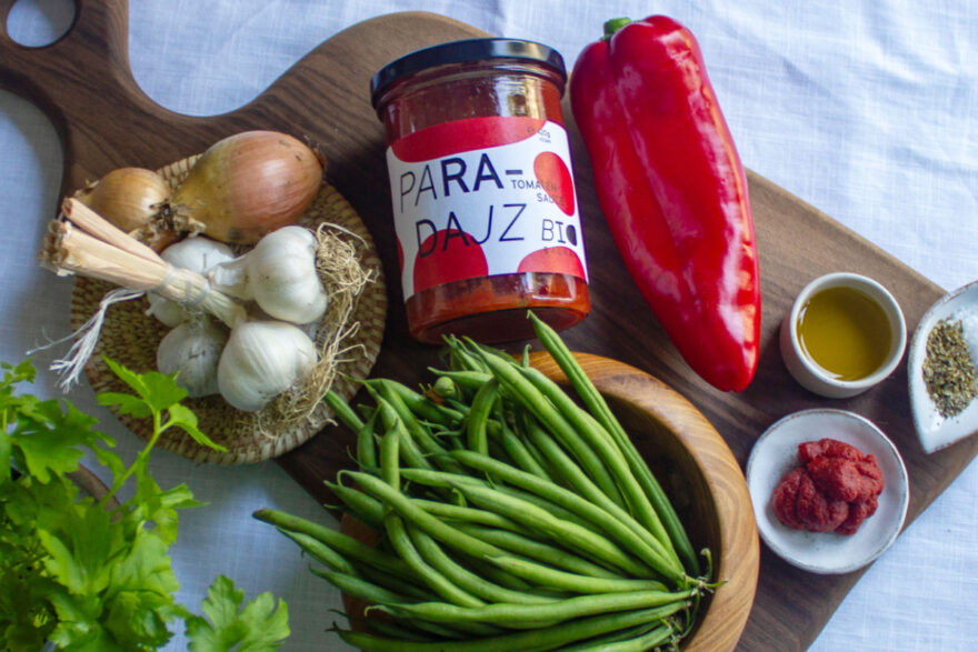 Die Zutaten für eine köstliche Boranija