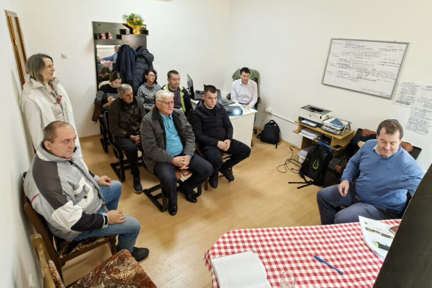Training zum Thema Regenerative Landwirtschaft bei Radanska Ruža