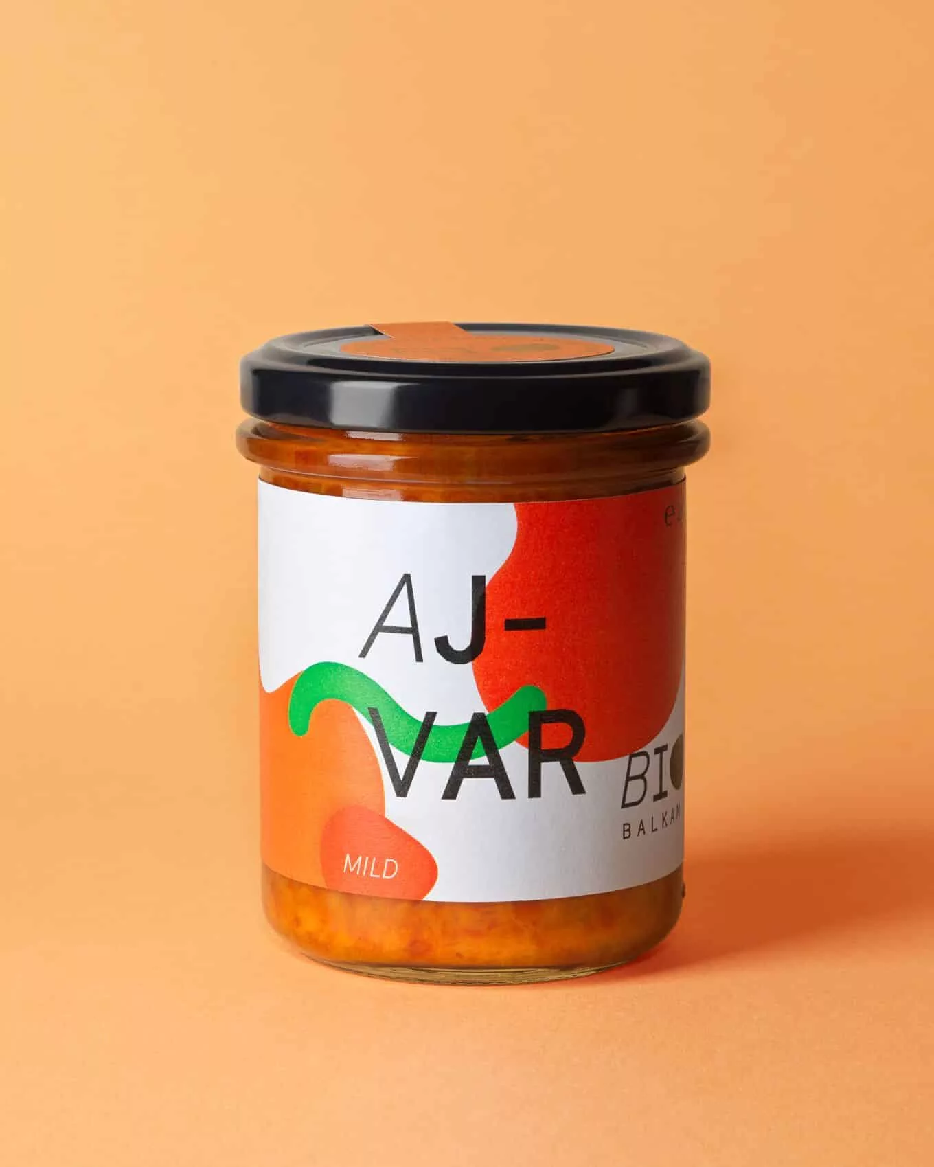 Bio Ajvar mild im 200 Gramm Glas von BioBalkan
